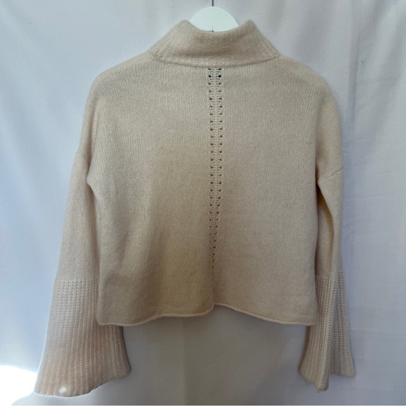 Skull Cashmere cream turtleneck sweater - Picture 5 of 5